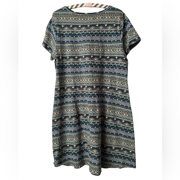 Old Ranch Denali Short Sleeve Dress in Nautilus Women’s size Large - Picture 2 of 7